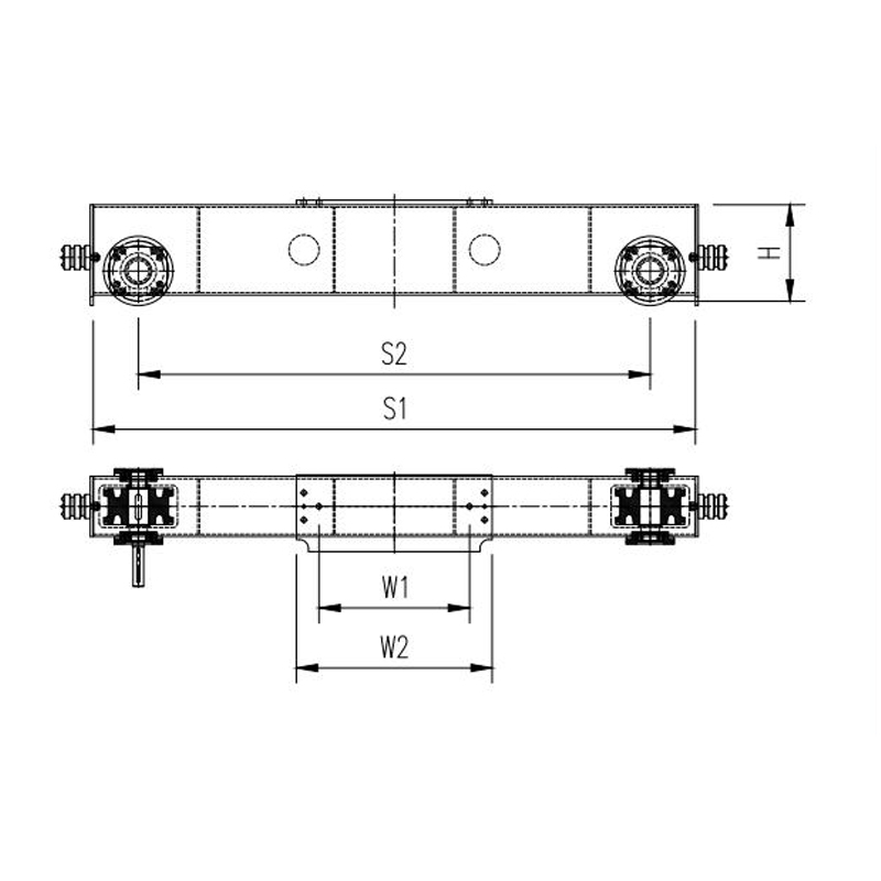 Концевая каретка крана