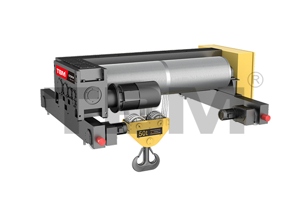 Электрический канатный подъемник 